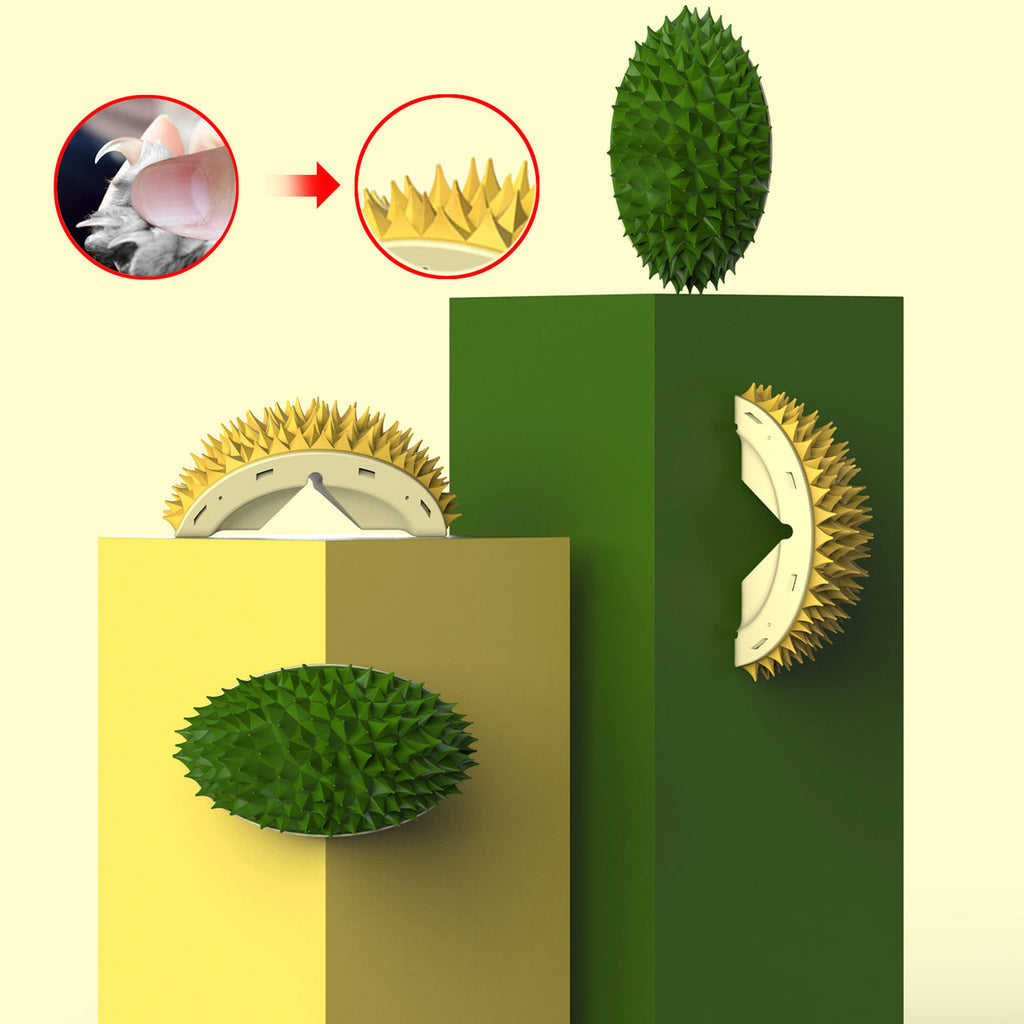 Durian Cat Brush, Dog Cat Self Groomer, Wall Corner Scratche | Other