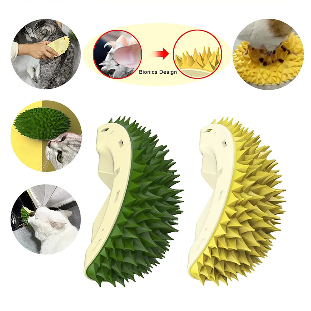 Durian Cat Brush, Dog Cat Self Groomer, Wall Corner Scratche | Other