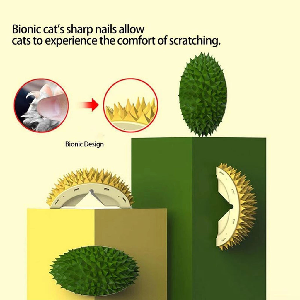 Durian Cat Brush, Dog Cat Self Groomer, Wall Corner Scratche | Other