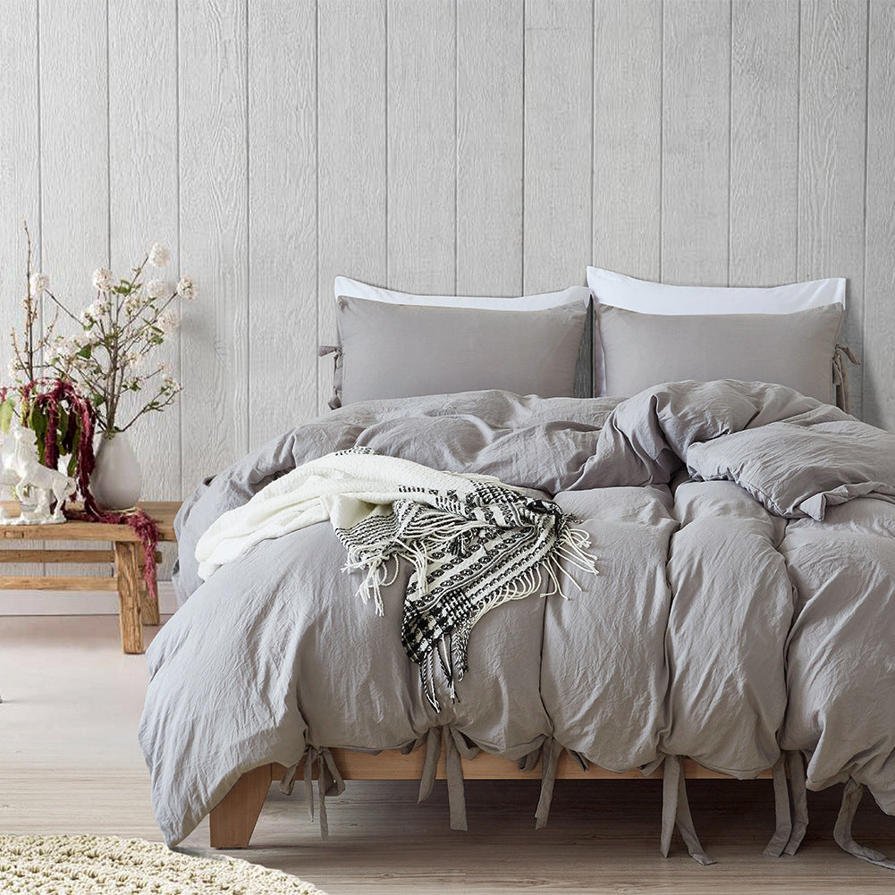 Solid Color Tape Bedding Set | Other