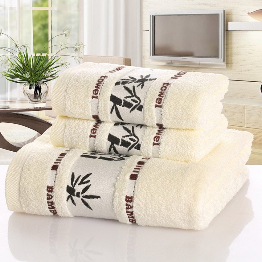 Bamboo Charcoal Fiber Bath Towel | Other