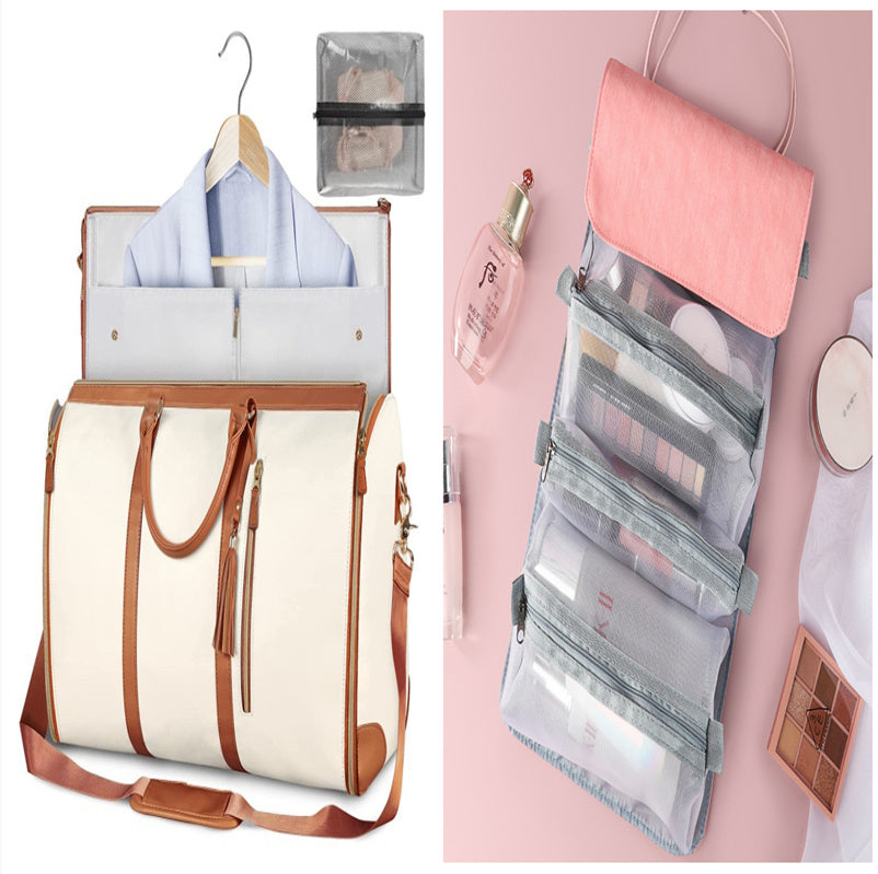 Large Capacity Travel Duffle Bag Women's Handbag Folding Sui | Luggage & Bags