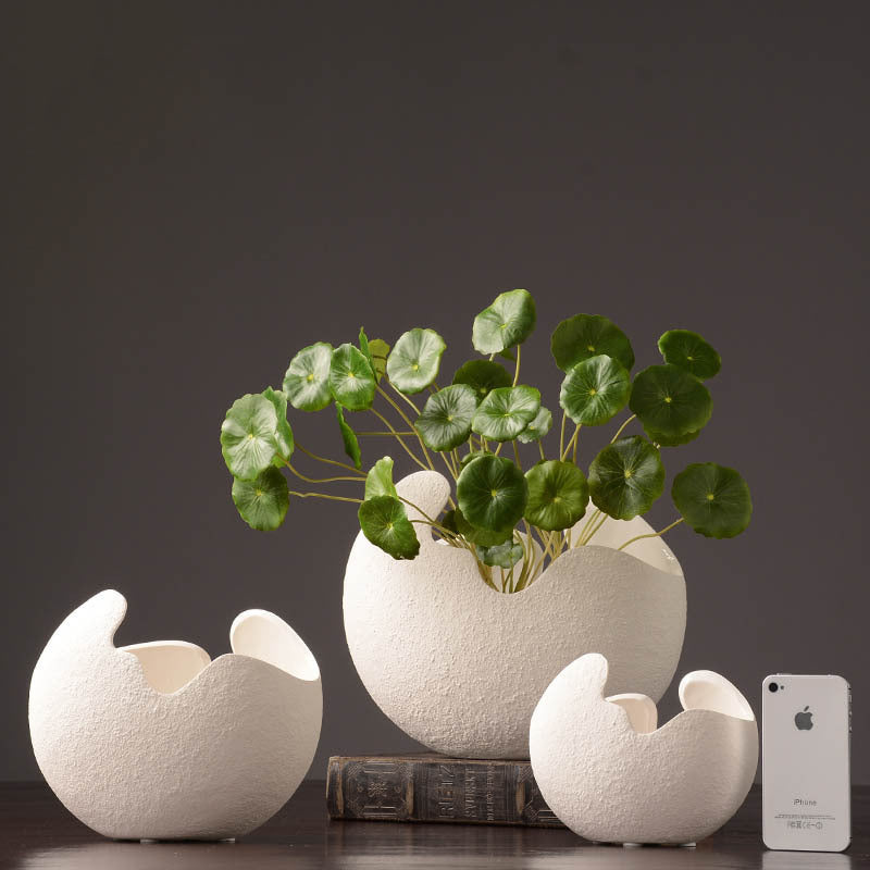 Simple White Ceramic Vase Decoration | Other