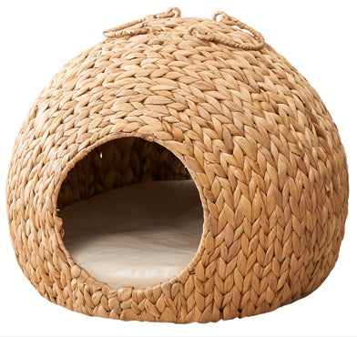 Weaving Rattan Circular Cat Bed | Other