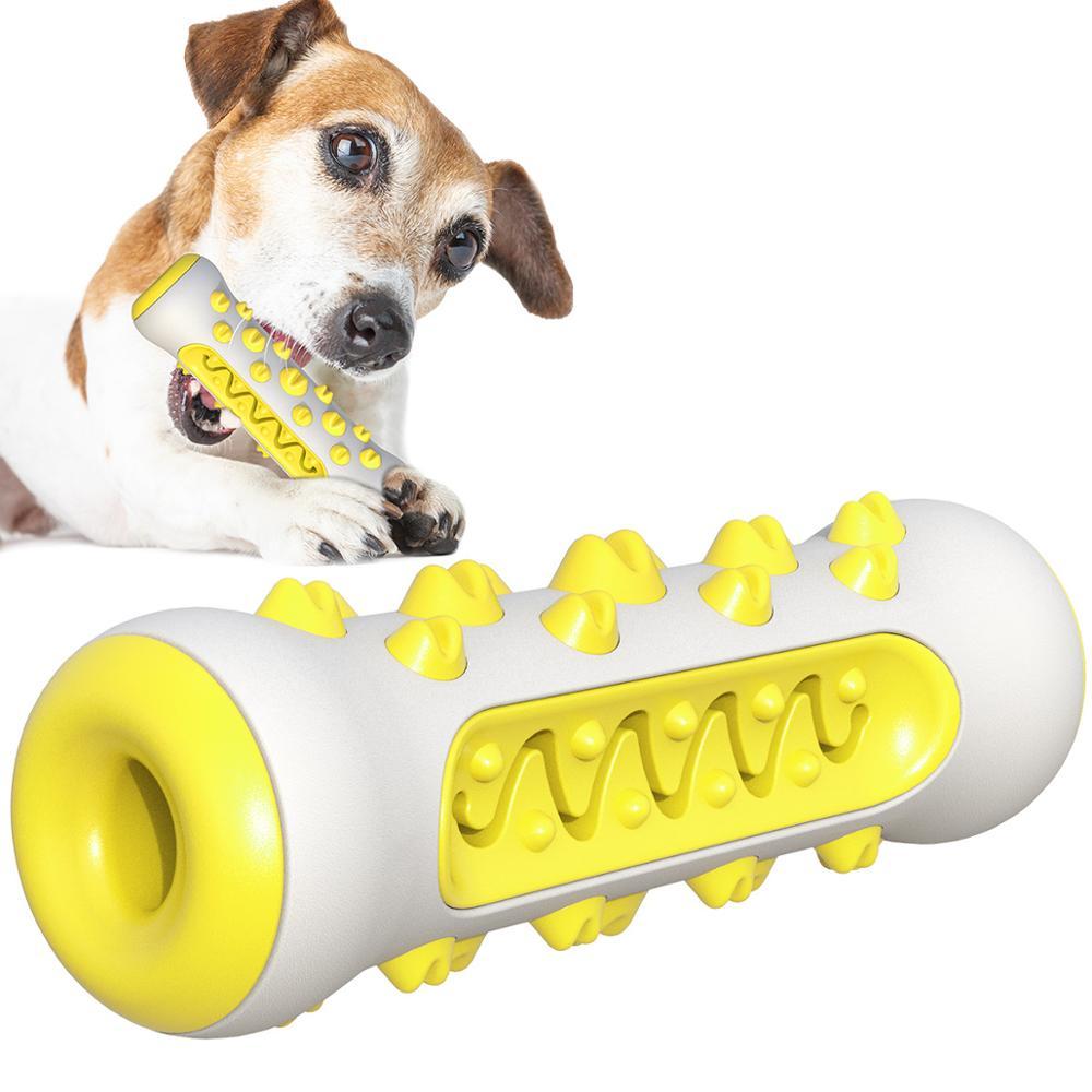 Dog Squeaky Toy For Aggressive Chewers, Tough Toothbrush Dog | Electronic Learning Toys