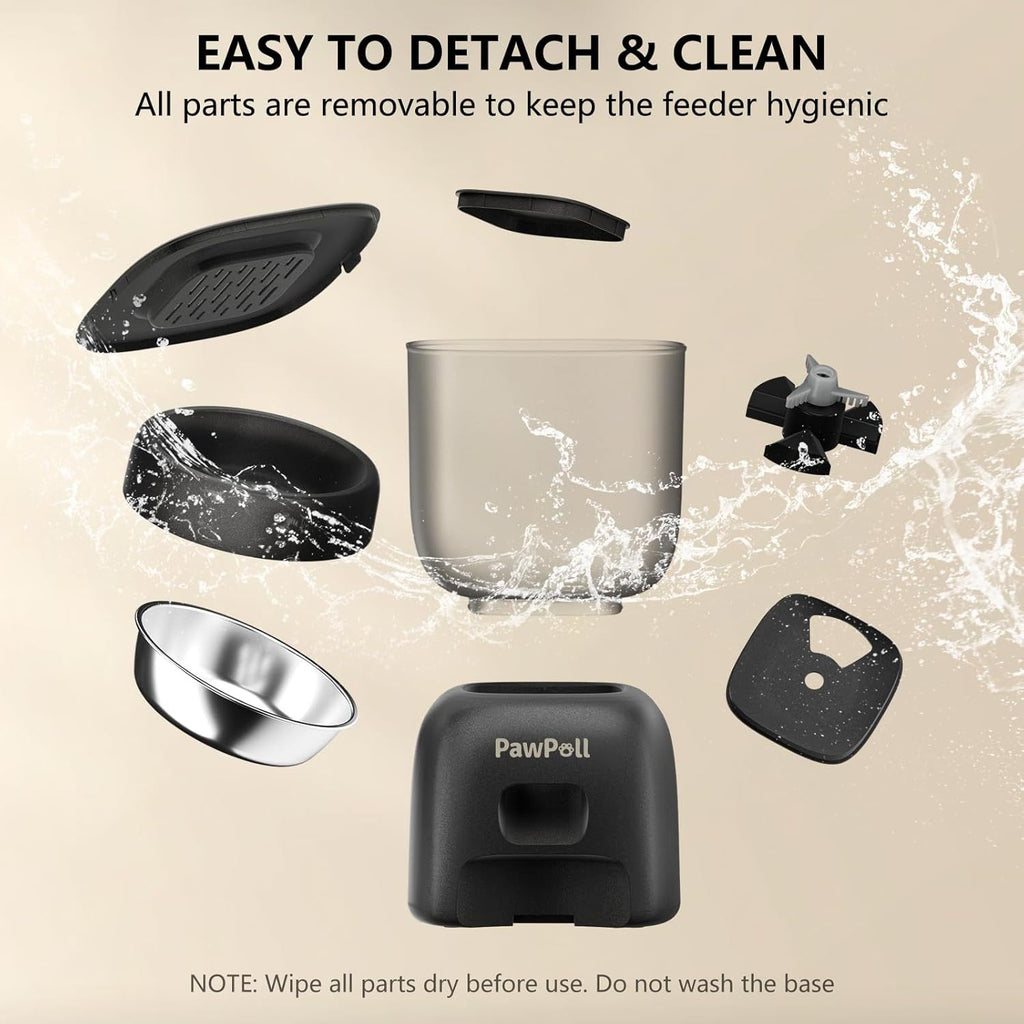 Smart Cat Feeding System - Dual Power Cat Feeder & Water Dis | Other