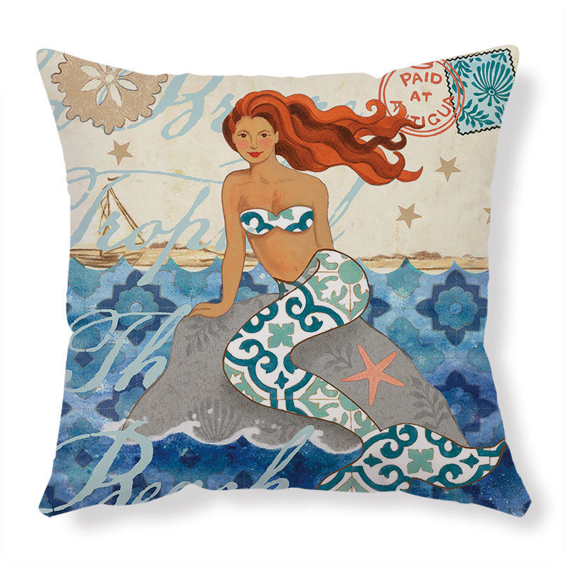 Cushion Covers Sea Turtle Printed Throw Pillow Cases For Hom | Other