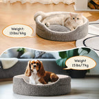 Mewoo Washable Pet Bed For Small Dogs & Cats - 23x23x7 Inch | Other
