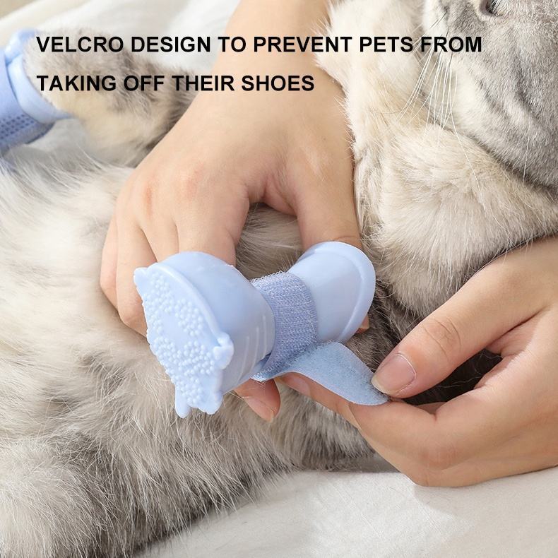 Dog Rain Boots 4pcs Pet Dog Puppy Warm Waterproof Silicone N | Other