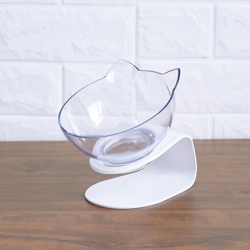 Non Slip Double Cat Bowl With Raised Stand Pet Food Cat Feed | Other