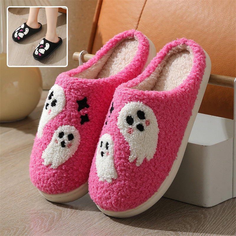 Halloween Cartoon Ghost Cotton Slippers For Women Indoor Non | Other