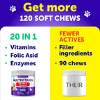 Dog Multivitamin Chewable With Glucosamine 20 In 1 Dog Vitam | Other