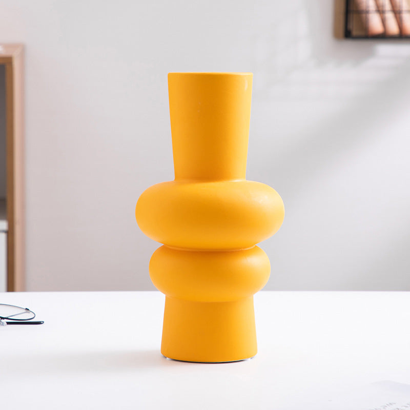 Ceramic Vase Flower Nordic Minimalist Living Room Decoration | Other