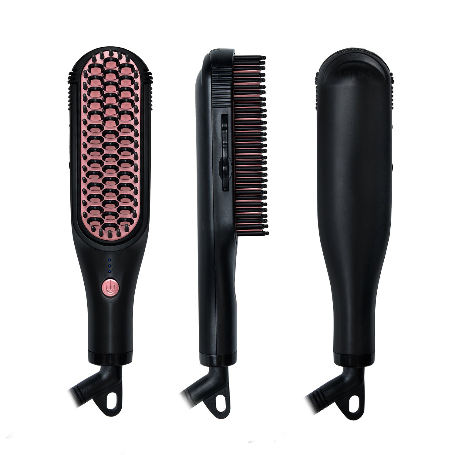 2-in-1 Electric Hair Straightener & Curling Iron – Tourmaline Ceramic, Fast Heat, Auto Shut-Off