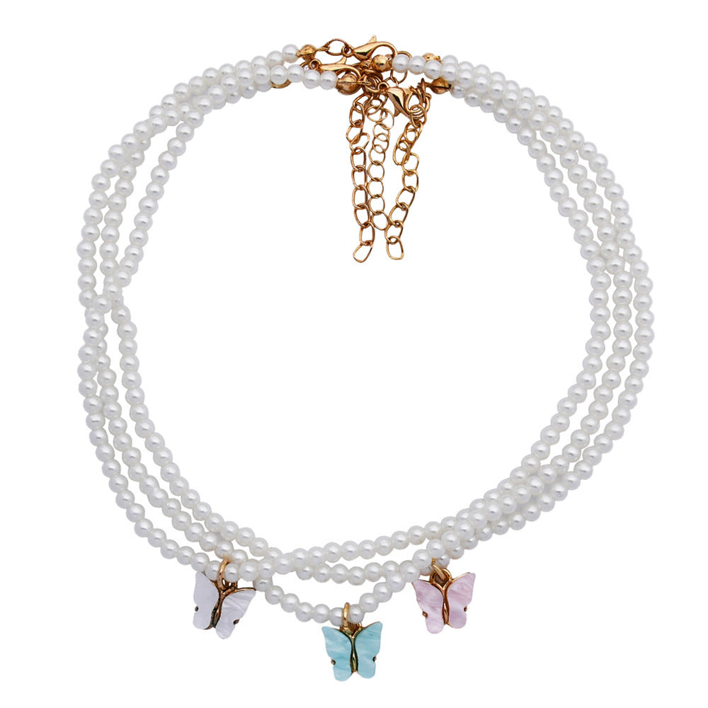 Elegant White Pearl Choker Necklace Small Round Pearl Weddin | Jewelry & Accessories