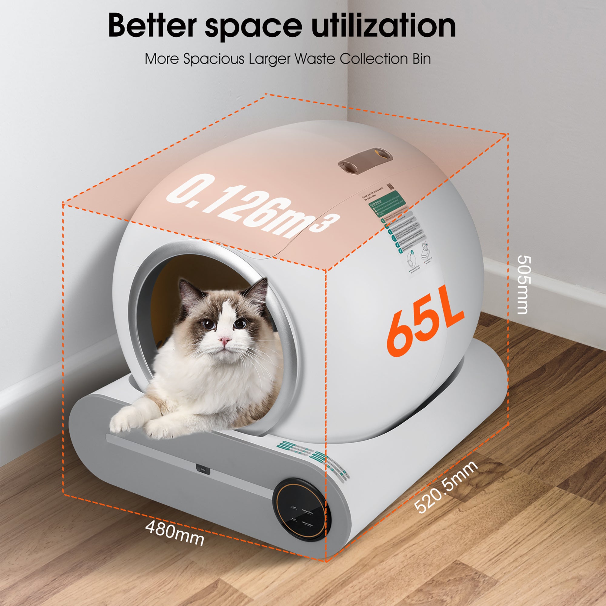 Self-cleaning Litter Box, Automatic Scooping And Deodorizati | Other
