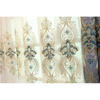 Slub Cotton Embroidery Curtain Fabric | Other