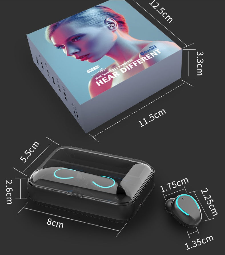 Multifunction Bluetooth Headset Binaural Movement Power Bank | Other