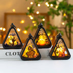 Halloween Decorations Portable Pumpkin Lamp Layout Props | Other