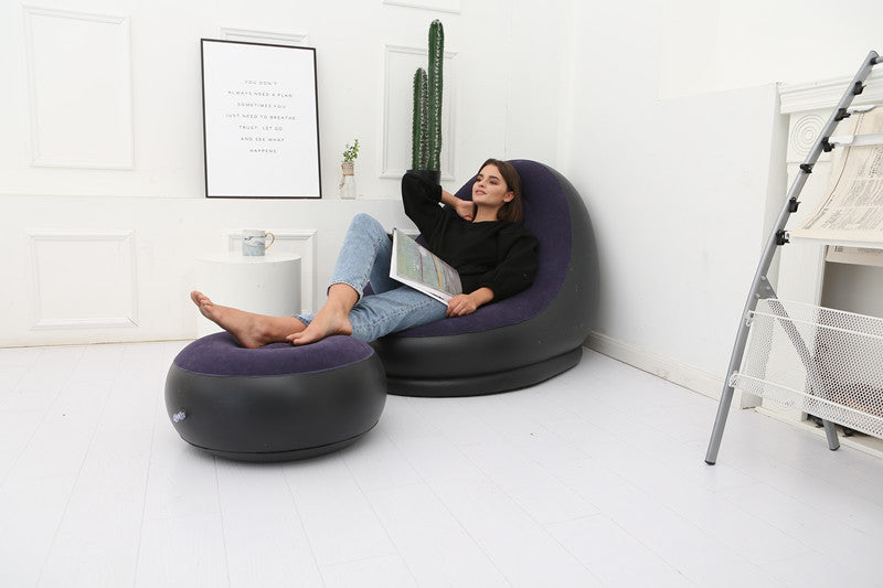 Lazy Bean Bag With Inflatable Folding Sofa | Luggage & Bags