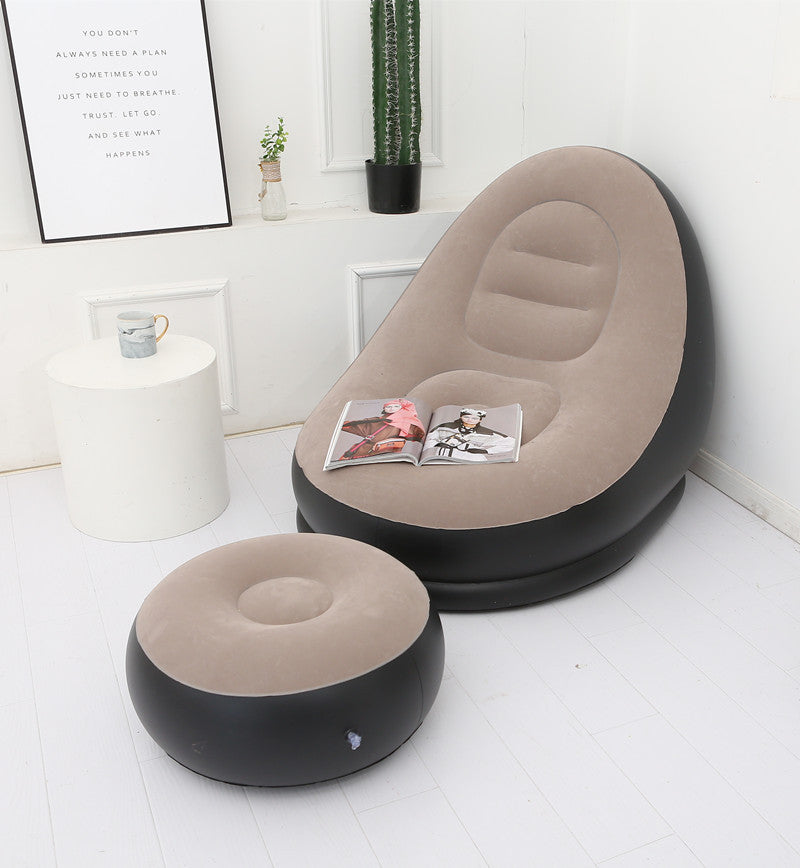Lazy Bean Bag With Inflatable Folding Sofa | Luggage & Bags