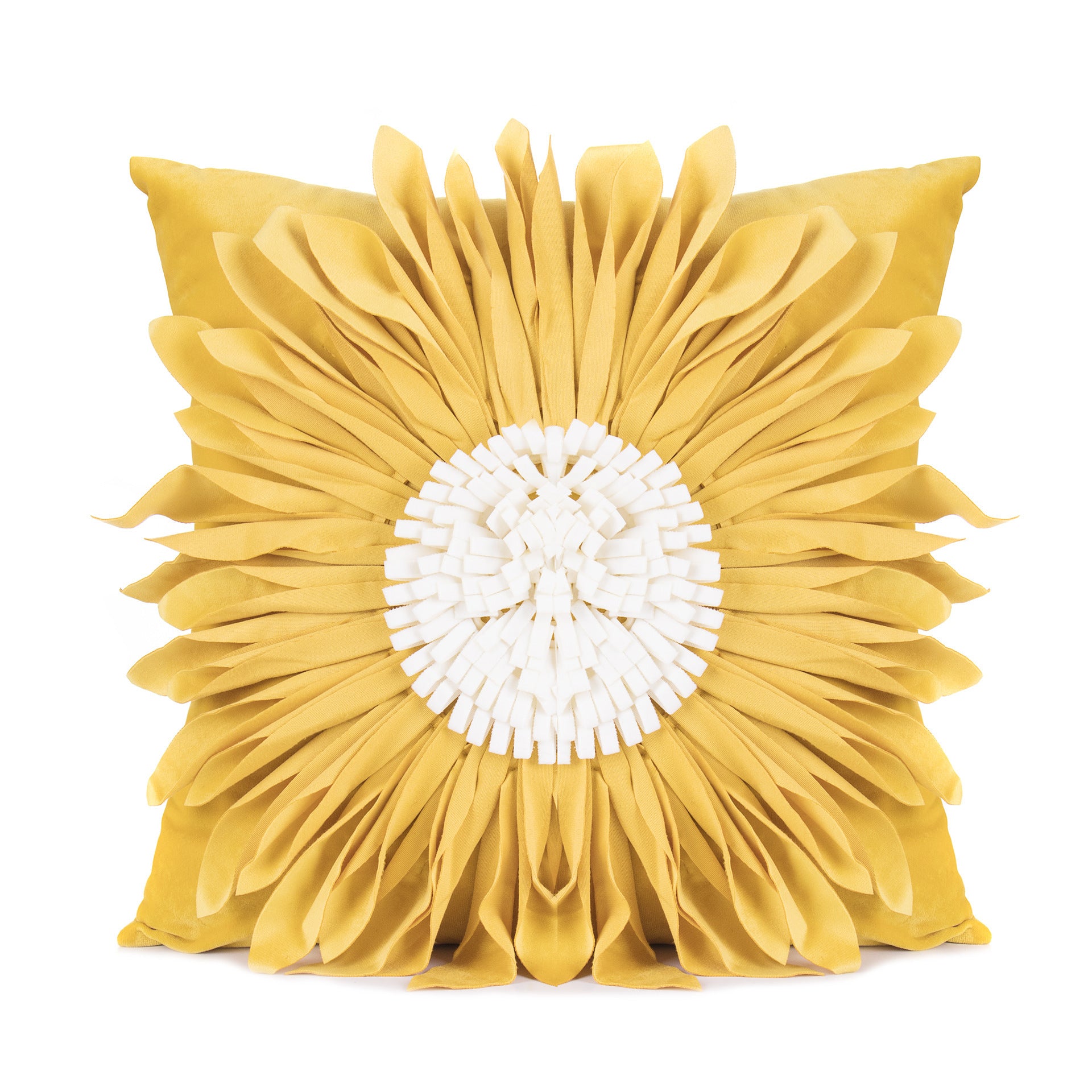 Fashion Modern Style White Throw Pillows Velvet Stitching 3d | Other
