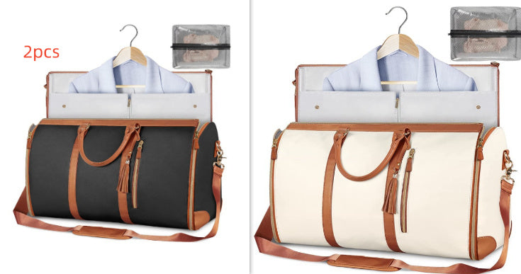Large Capacity Travel Duffle Bag Women's Handbag Folding Sui | Luggage & Bags
