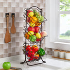 Simple Multi-layer Iron Can Be Shaken Storage Shelf | Other