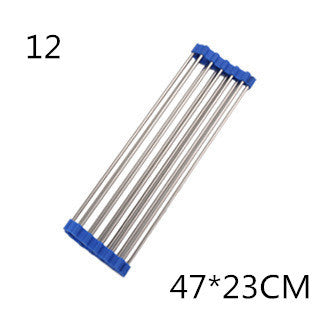 Folding Kitchen Drain Sink Rack Stainless Steel | Other