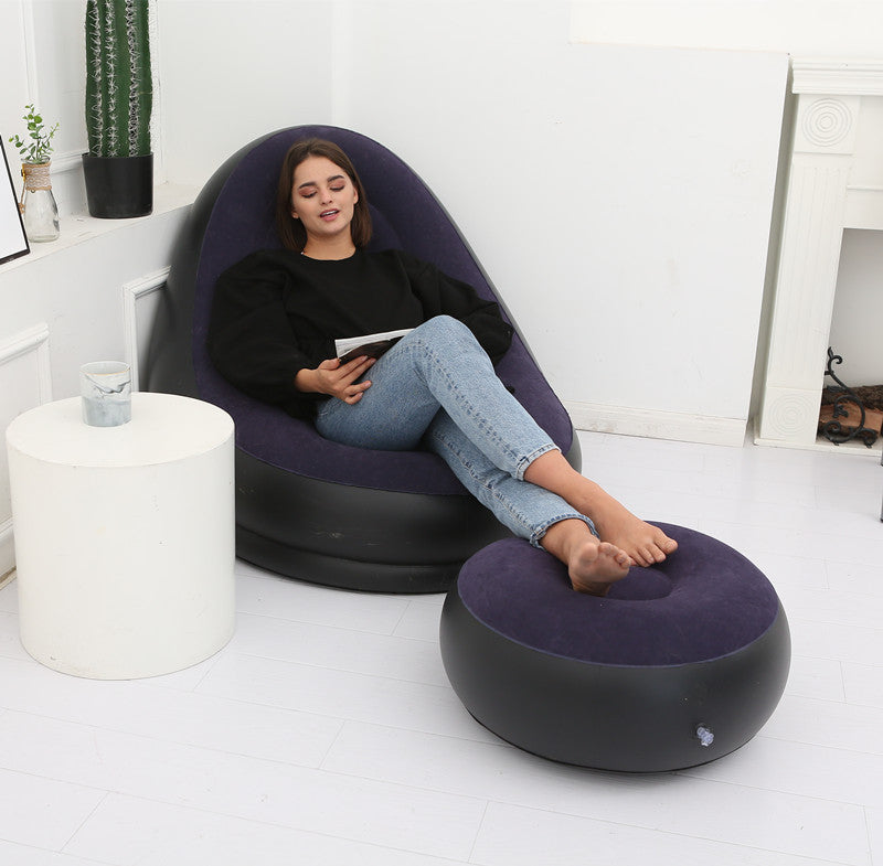 Lazy Bean Bag With Inflatable Folding Sofa | Luggage & Bags