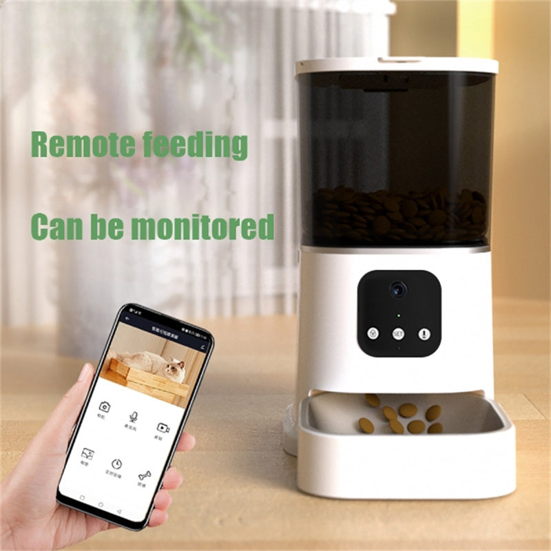 Pet Automatic Feeder Large Capacity Smart Voice Recorder App | Other