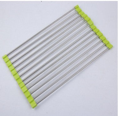 Folding Kitchen Drain Sink Rack Stainless Steel | Other