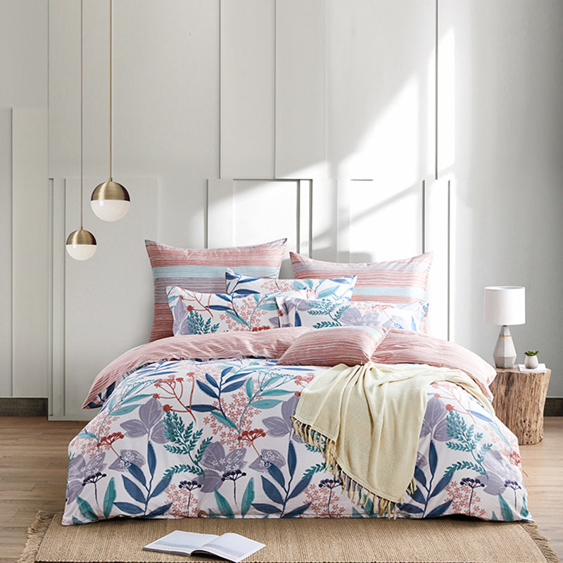 Four-piece Set Of Long-staple Cotton Satin Printed Bedding | Other