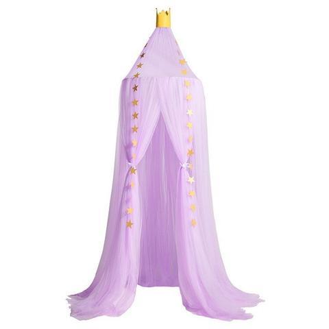 Children's Mosquito Net Adorable Baby Crown Army Mesh Bed Tent Tent | Electronic Learning Toys
