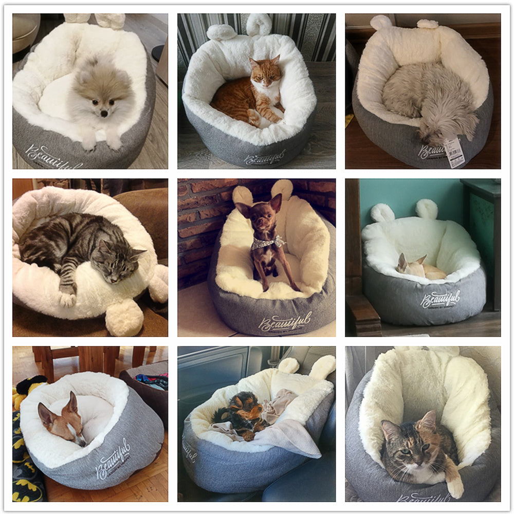 Pet Dog Bed Warming Soft Sleeping Bag Cushion Puppy Kennel | Luggage & Bags