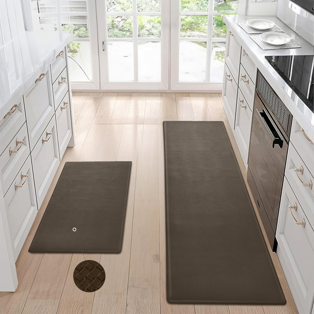 Kitchen Floor Mat Two-piece Set Of Non-slip, Waterproof And | Other