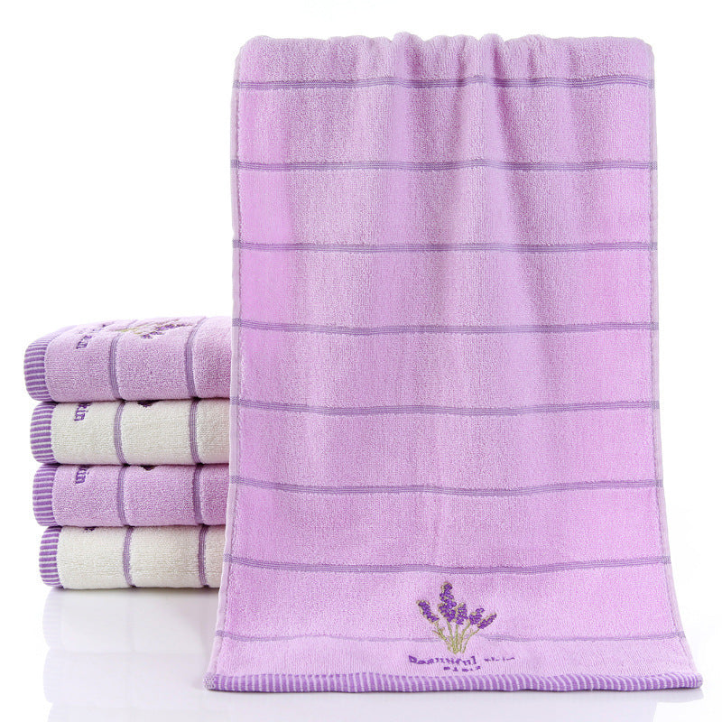 Pure Cotton 32 Strand Embroidered Face Washing Towel | Other
