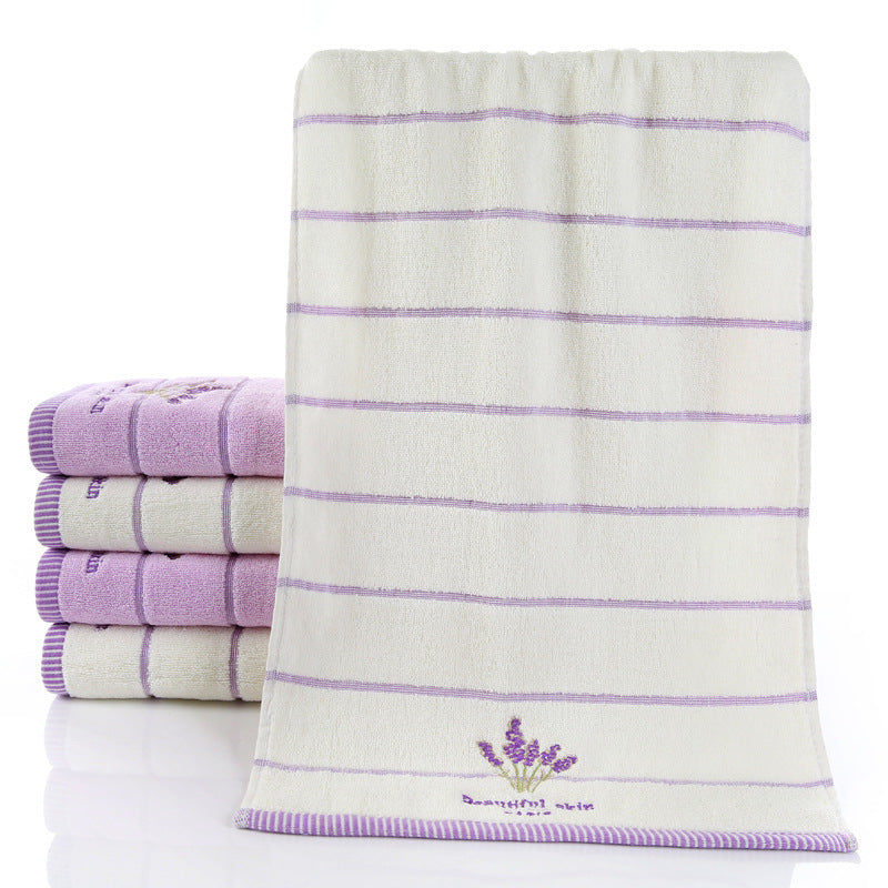 Pure Cotton 32 Strand Embroidered Face Washing Towel | Other