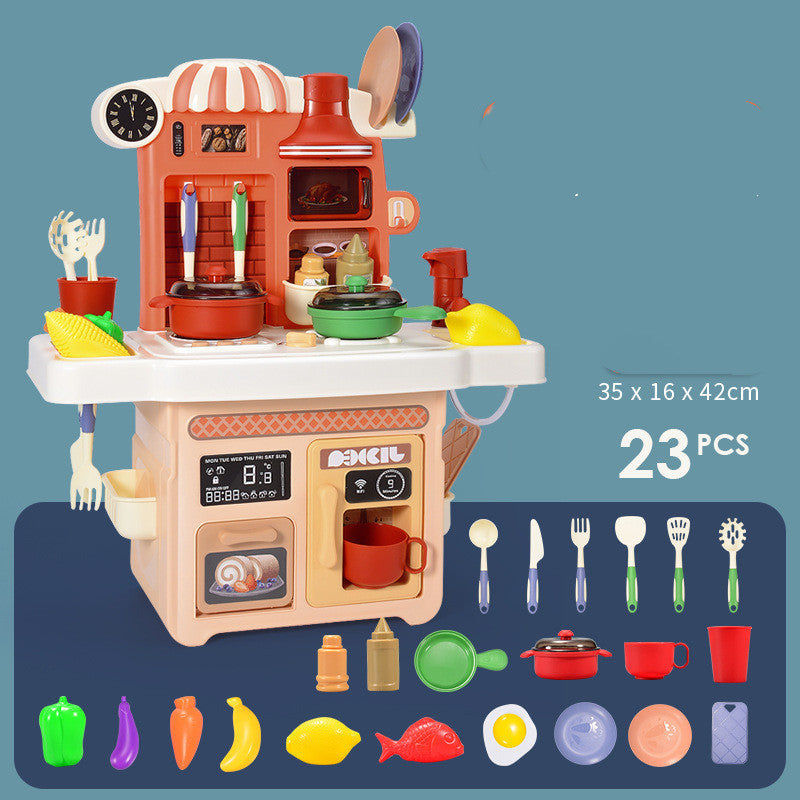 Children's Play House Tableware Table Light And Musical Loop W | Other