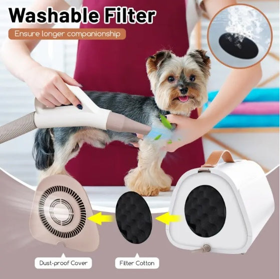 1 Pc Dog Cat Hair Blower With Negative Ion Function And Adju | Other