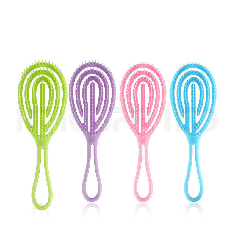 Curly Hair Soft Ribs Massage Comb | Other