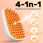 4 In 1 Cat Steam Brush, Anti Static Shedding Spray Comb, Hai | Other