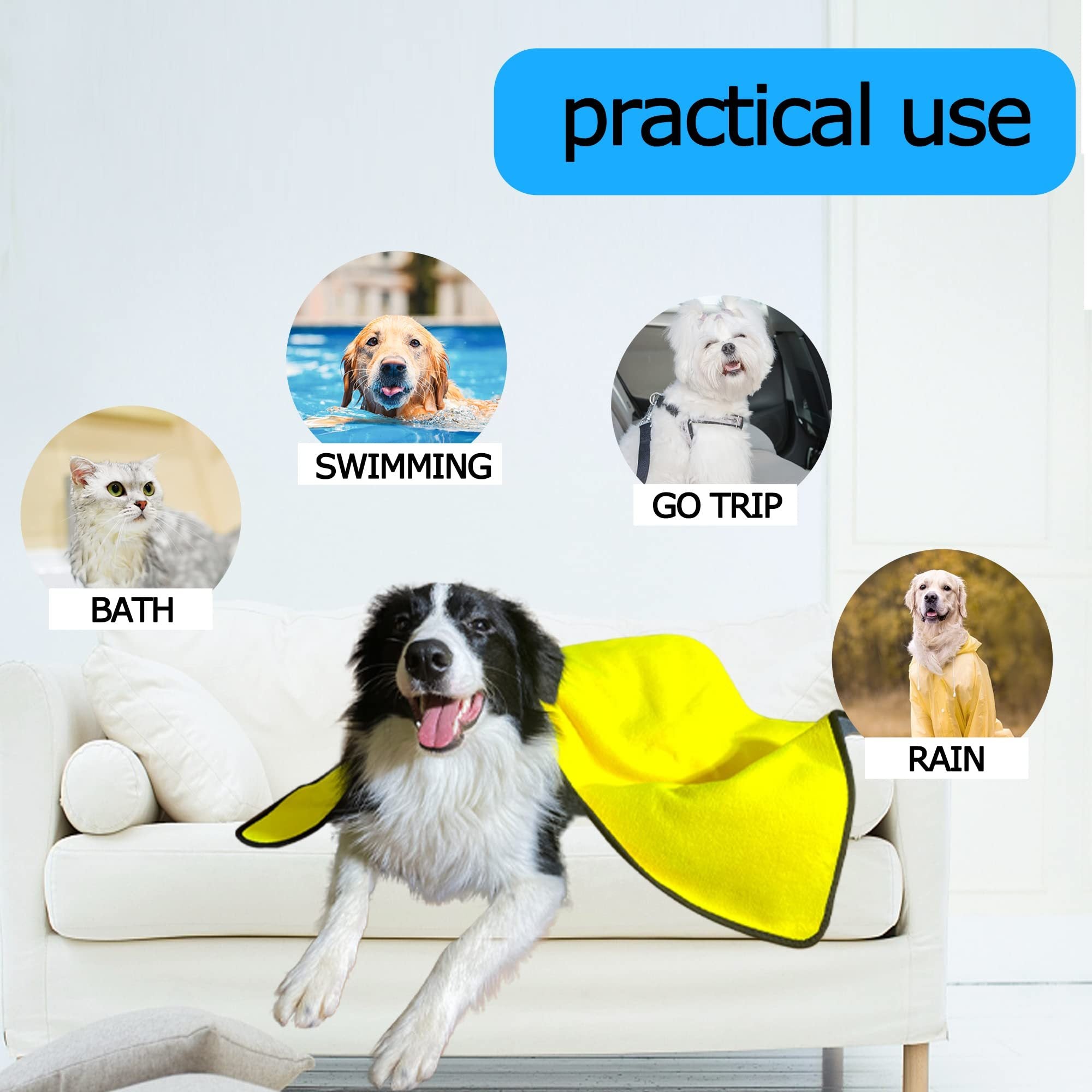 Dog Towels For Drying Dogs Drying Towel Dog Bath Towel, Quic | Other