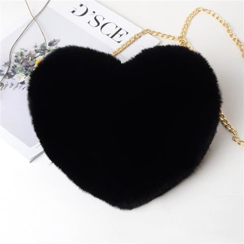 Love Bags For Women Plush Chain Shoulder Bags Valentine's Da | Luggage & Bags