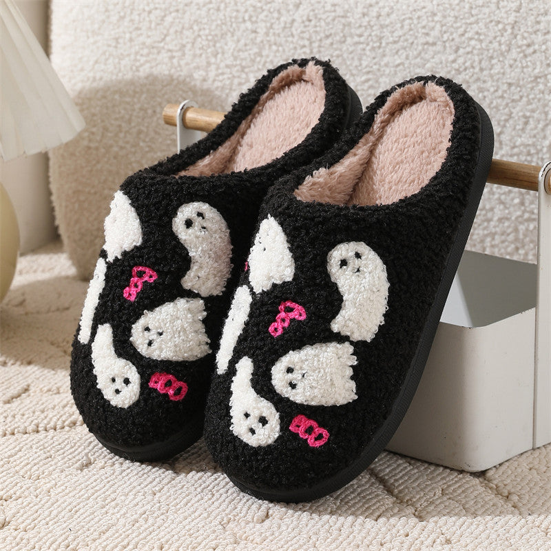 Halloween Cartoon Ghost Cotton Slippers For Women Indoor Non | Other