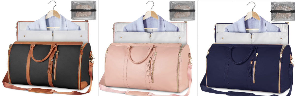 Large Capacity Travel Duffle Bag Women's Handbag Folding Sui | Luggage & Bags