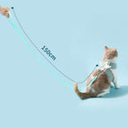 Adjustable Pet Cat Leash Set, Angel Wings Design, Breathable | Other