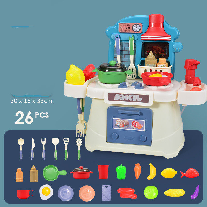 Children's Play House Tableware Table Light And Musical Loop W | Other