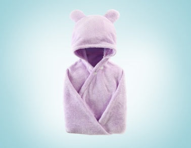 Cotton Adorable Baby Care Hooded Bath Towel | Electronic Learning Toys
