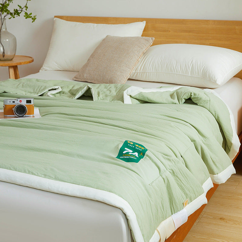 Antibacterial Raw Cotton Washable Summer Cool Quilt | Other
